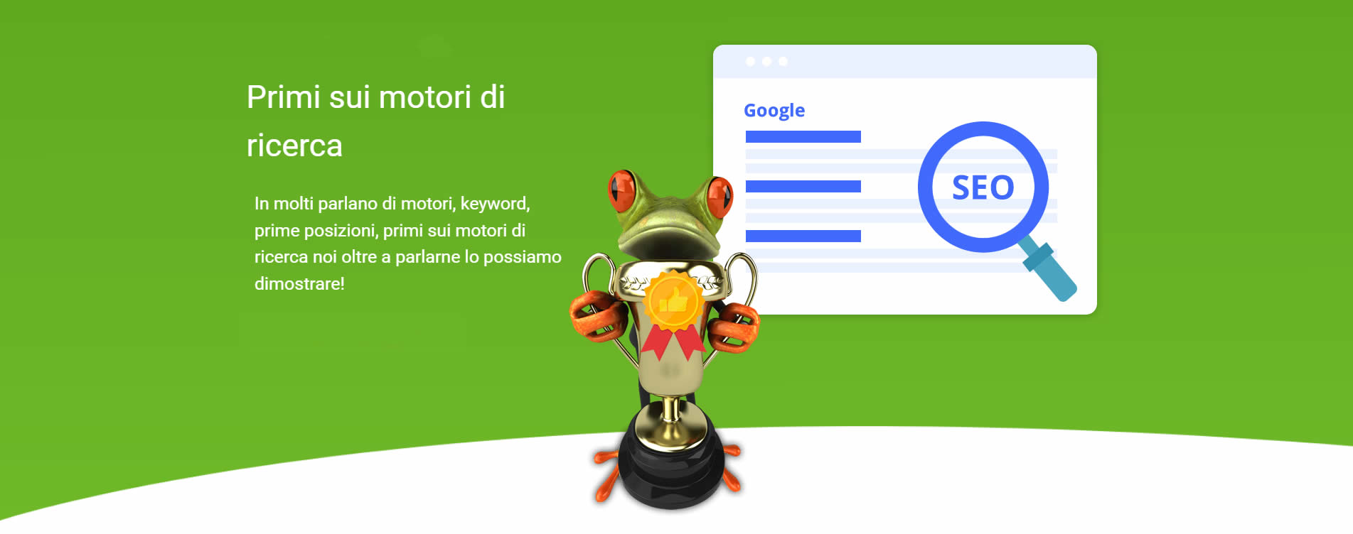 posizionamento sito primi sui motori